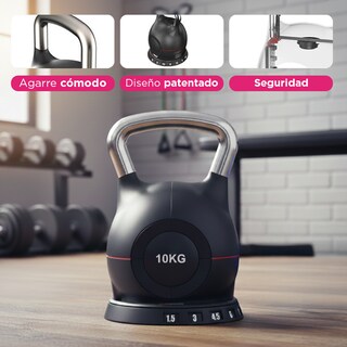 Foto 5 | Foto 5 | Pesa Campana Ajustable 10kg Magni Negro