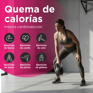 Foto 6 | Foto 6 | Pesa Campana Ajustable 10kg Magni Negro