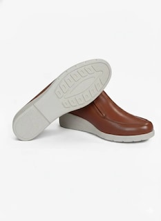 Foto 3 | Foto 3 | Mocasines De Piel Relax 900 Miel Para Mujer