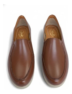 Foto 4 | Foto 4 | Mocasines De Piel Relax 900 Miel Para Mujer