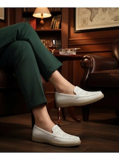 Foto 6 | Foto 6 | Mocasines De Piel Relax 506 Hueso Para Mujer