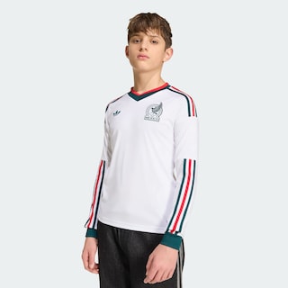 Foto 5 | Foto 5 | Jersey De Visitante Manga Larga De La Selección Nacional De México 26 Adidas Blanco Para Niños