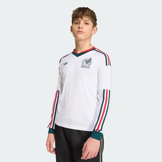 Foto 5 | Foto 5 | Jersey De Visitante Manga Larga De La Selección Nacional De México 26 Adidas Blanco Para Niños