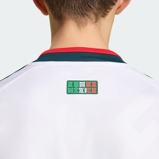 Foto 8 | Foto 8 | Jersey De Visitante Manga Larga De La Selección Nacional De México 26 Adidas Blanco Para Niños
