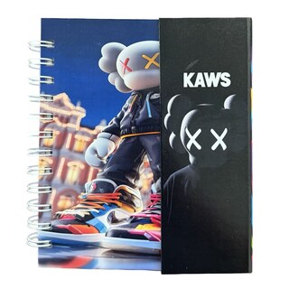 Foto 1 | Foto 1 | Libreta Tapa Dura Kaws Espiral Lateral
