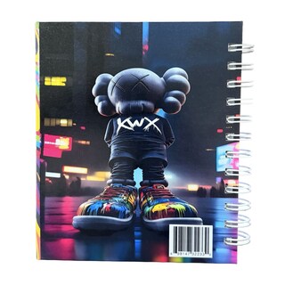 Foto 2 | Foto 2 | Libreta Tapa Dura Kaws Espiral Lateral