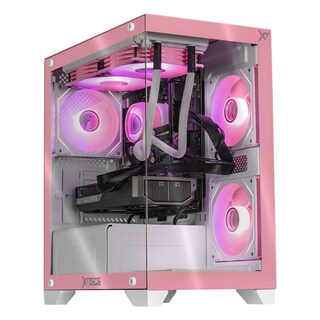 Foto 1 | Foto 1 | Pc Gamer Ia Xtreme Pc Gaming Rtx 5060 Ti Amd Ryzen 7 5700x 32gb Ssd 1tb Sistema Liquido Wifi Pink Productividad Acelerada Con Ia