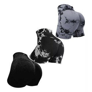 Foto 1 | Foto 1 | Leggins Deportivos Dama Talla M 3 Piezas Eo Safe Imports Esi-15911-1 Gris Negro