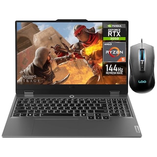 Foto 1 | Foto 1 | Laptop Gamer LENOVO LOQ 15ARP9 GeForce RTX 3050 6GB Ryzen 5 7235HS 32GB DDR5 512GB SSD 15.6" IPS FHD 144Hz Teclado Español Mouse