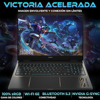 Foto 3 | Foto 3 | Laptop Gamer Hp Omen Lol Nvidia Geforce Rtx 5060 8gb Dlss 4.5 Intel Core I7 14650hx 32gb Ddr5 1tb Ss