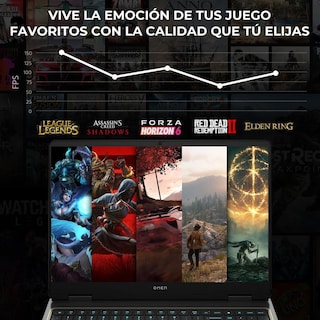 Foto 5 | Foto 5 | Laptop Gamer Hp Omen Lol Nvidia Geforce Rtx 5060 8gb Dlss 4.5 Intel Core I7 14650hx 32gb Ddr5 1tb Ss
