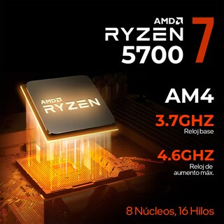 Foto 5 | Foto 5 | Pc Gamer Con Ia Xtreme Pc Gaming Rtx 5060 Ryzen 7 5700 32gb Ssd 1tb Monitor Curvo 27 180hz Sistema Liquido Red Gaming 1080p