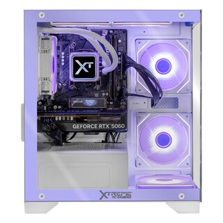 Foto 2 | Foto 2 | Pc Gamer Con Ia Xtreme Pc Gaming Rtx 5060 Ryzen 7 5700 32gb Ssd 1tb Monitor Curvo 27 180hz Sistema Liquido Lila Gaming 1080p