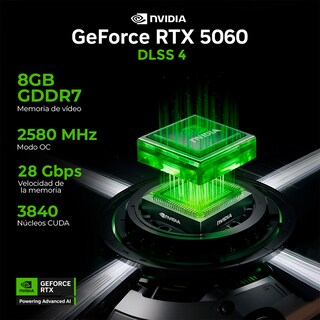 Foto 6 | Foto 6 | Pc Gamer Con Ia Xtreme Pc Gaming Rtx 5060 Ryzen 7 5700 32gb Ssd 1tb Monitor Curvo 27 180hz Sistema Liquido Lila Gaming 1080p