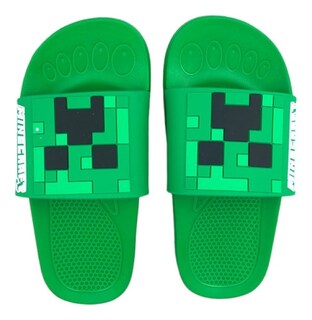 Foto 2 | Foto 2 | Sandalias Yuyin Mi3190 Minecraft Verde Para Niños