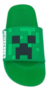 Foto 3 | Foto 3 | Sandalias Yuyin Mi3190 Minecraft Verde Para Niños