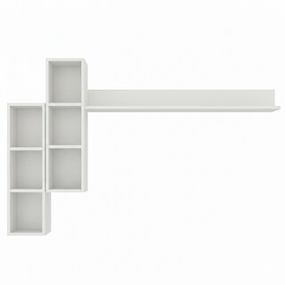 Foto 2 | Foto 2 | Repisa Para Tv Flotante Hogare Blanco