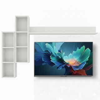 Foto 4 | Foto 4 | Repisa Para Tv Flotante Hogare Blanco