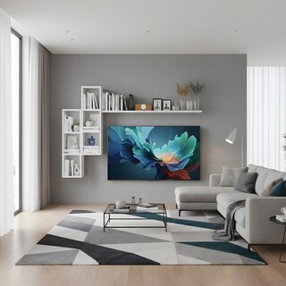 Foto 6 | Foto 6 | Repisa Para Tv Flotante Hogare Blanco