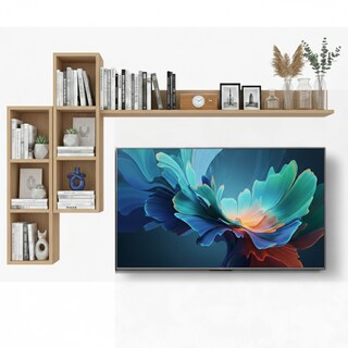 Foto 1 | Foto 1 | Repisa Para Tv Flotante Hogare Roble