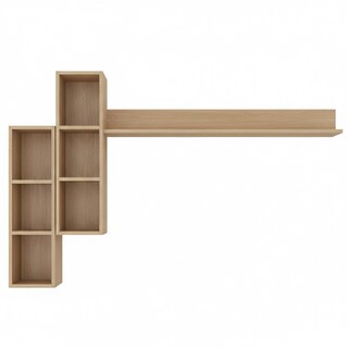 Foto 2 | Foto 2 | Repisa Para Tv Flotante Hogare Roble