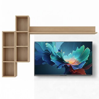 Foto 4 | Foto 4 | Repisa Para Tv Flotante Hogare Roble