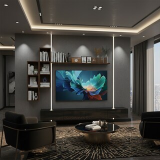 Foto 6 | Foto 6 | Repisa Para Tv Flotante Hogare Parota