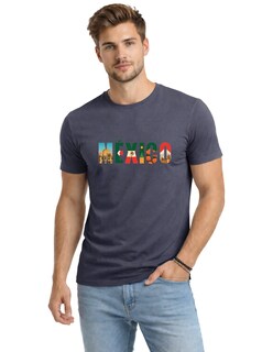Foto 1 | Foto 1 | Playera Voltaica Vd0153 Gris Mundial México Hombre