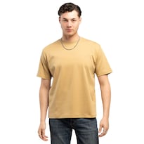 Playera Atlo Beige Básica Alt03kh Para Hombre