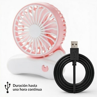 Foto 4 | Foto 4 | Ventilador Plegable De 90° Portátil Y Ligero Con Diseño Compacto
