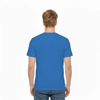 Foto 4 | Foto 4 | Playera Capitán América Comic Marvel Disney Azul Rey Unisex Original