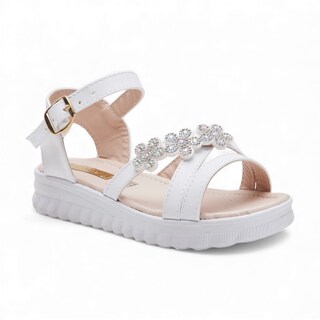 Foto 1 | Foto 1 | Sandalias Golden Shoes 1716 Blanco De Fiesta Para Niña