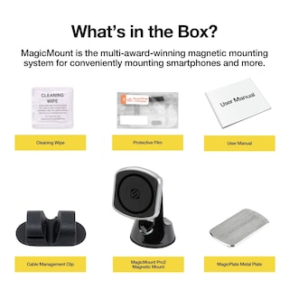 Foto 7 | Foto 7 | Soporte Para Teléfono De Coche Scosche Magicmount Pro2 Mp2wd-xtsp - Venta Internacional.