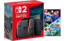 Nintendo Switch 2 256gb Bundle Internacional Juego Físico Super Mario Galaxy