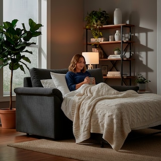 Foto 8 | Foto 8 | Sofá Cama Coprire Nevada Azul