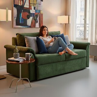 Foto 4 | Foto 4 | Sofá Cama Coprire Nevada Verde