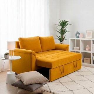 Foto 1 | Foto 1 | Sofá Cama Coprire Nevada Mostaza