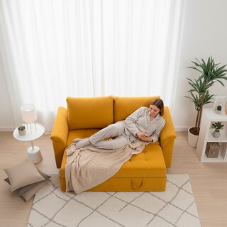 Foto 8 | Foto 8 | Sofá Cama Coprire Nevada Mostaza