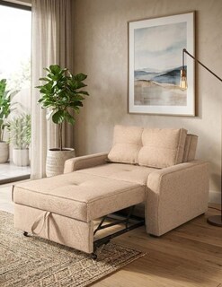 Foto 6 | Foto 6 | Sofá Cama M & E Muebles Manne Sillón Beige 3 Posiciones