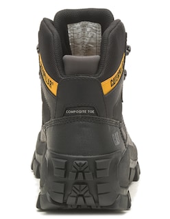 Foto 3 | Foto 3 | Bota De Trabajo Caterpillar Negro Piel Para Hombre