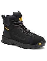 Bota De Trabajo Caterpillar Negro Piel Para Hombre