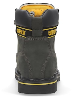 Foto 3 | Foto 3 | Bota De Trabajo Caterpillar Gris Piel Para Hombre