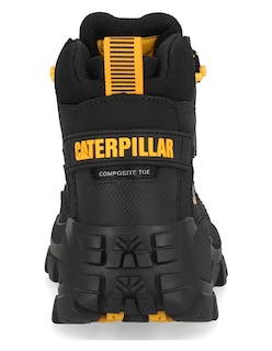 Foto 3 | Foto 3 | Bota De Trabajo Caterpillar Negro Piel Para Hombre