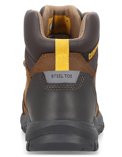 Foto 3 | Foto 3 | Bota De Trabajo Caterpillar Café Piel Para Hombre