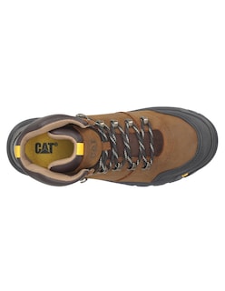 Foto 4 | Foto 4 | Bota De Trabajo Caterpillar Café Piel Para Hombre