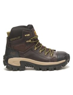 Foto 2 | Foto 2 | Bota De Trabajo Caterpillar Café Piel Para Hombre