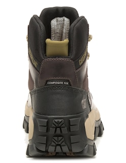 Foto 3 | Foto 3 | Bota De Trabajo Caterpillar Café Piel Para Hombre