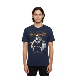 Foto 1 | Foto 1 | Playera The Mandalorian Hunter Disney Azul Marino Unisex Original