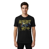 Playera The Mandalorian Razor Crest Disney Negro Unisex Original