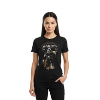 Playera The Mandalorian Bounty Disney Negro Unisex Original